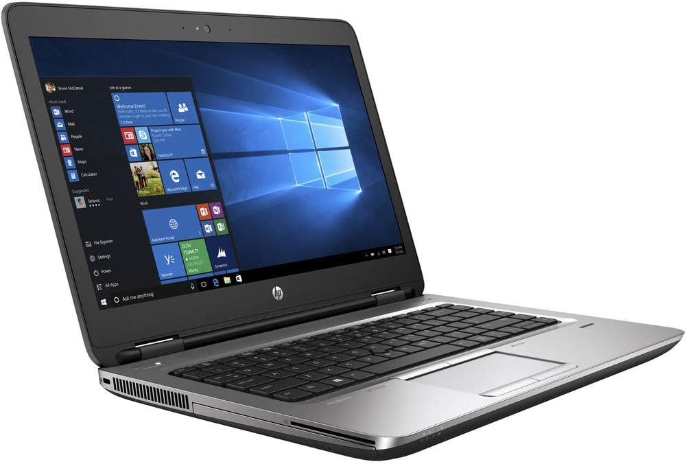 HP ProBook 650 G3 Business Laptop: 15.6", Intel Core i7-7600U, 256GB SSD, 8GB DDR4, Backlit Keyboard, Windows 10