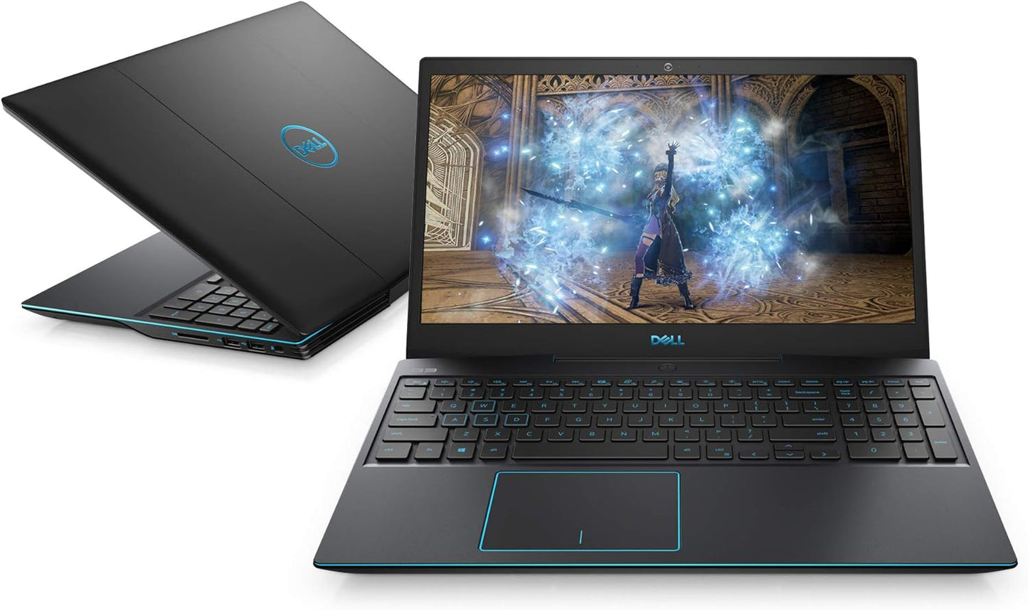 Dell Gaming G3 15 3500, 15.6 inch FHD - Intel Core i7-9750H, 16GB DDR4 RAM, 512GB SSD, NVIDIA GeForce GTX1660ti Max Q 6GB GDDR6, Windows 11 Pro - Black