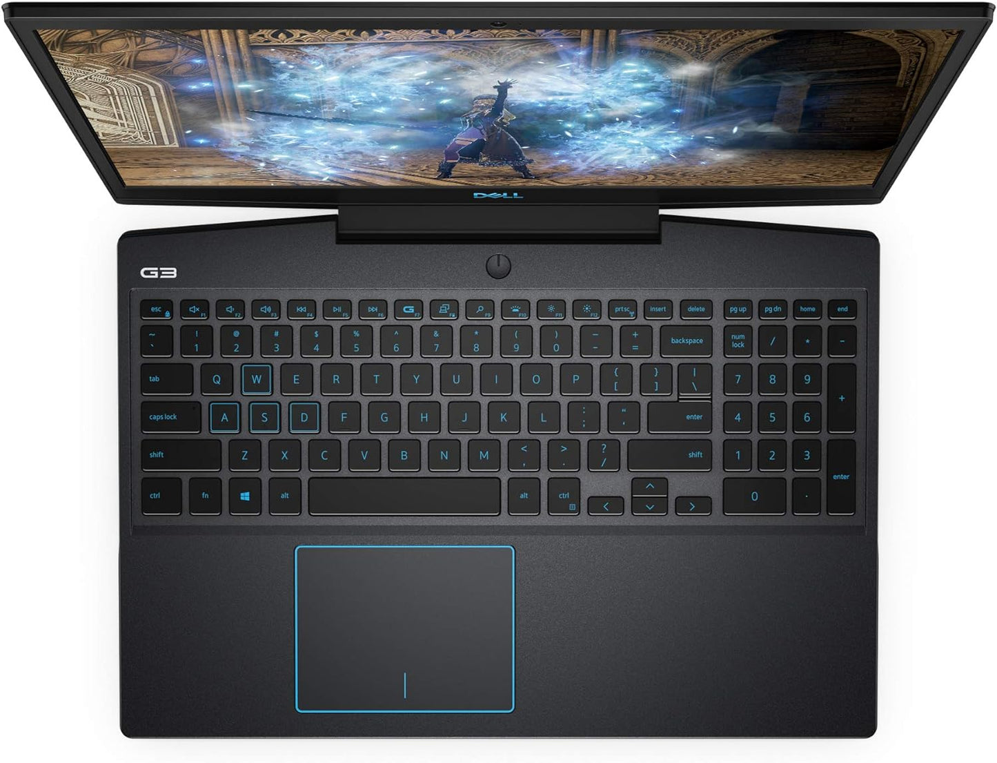 Dell Gaming G3 15 3500, 15.6 inch FHD - Intel Core i7-9750H, 16GB DDR4 RAM, 512GB SSD, NVIDIA GeForce GTX1660ti Max Q 6GB GDDR6, Windows 11 Pro - Black