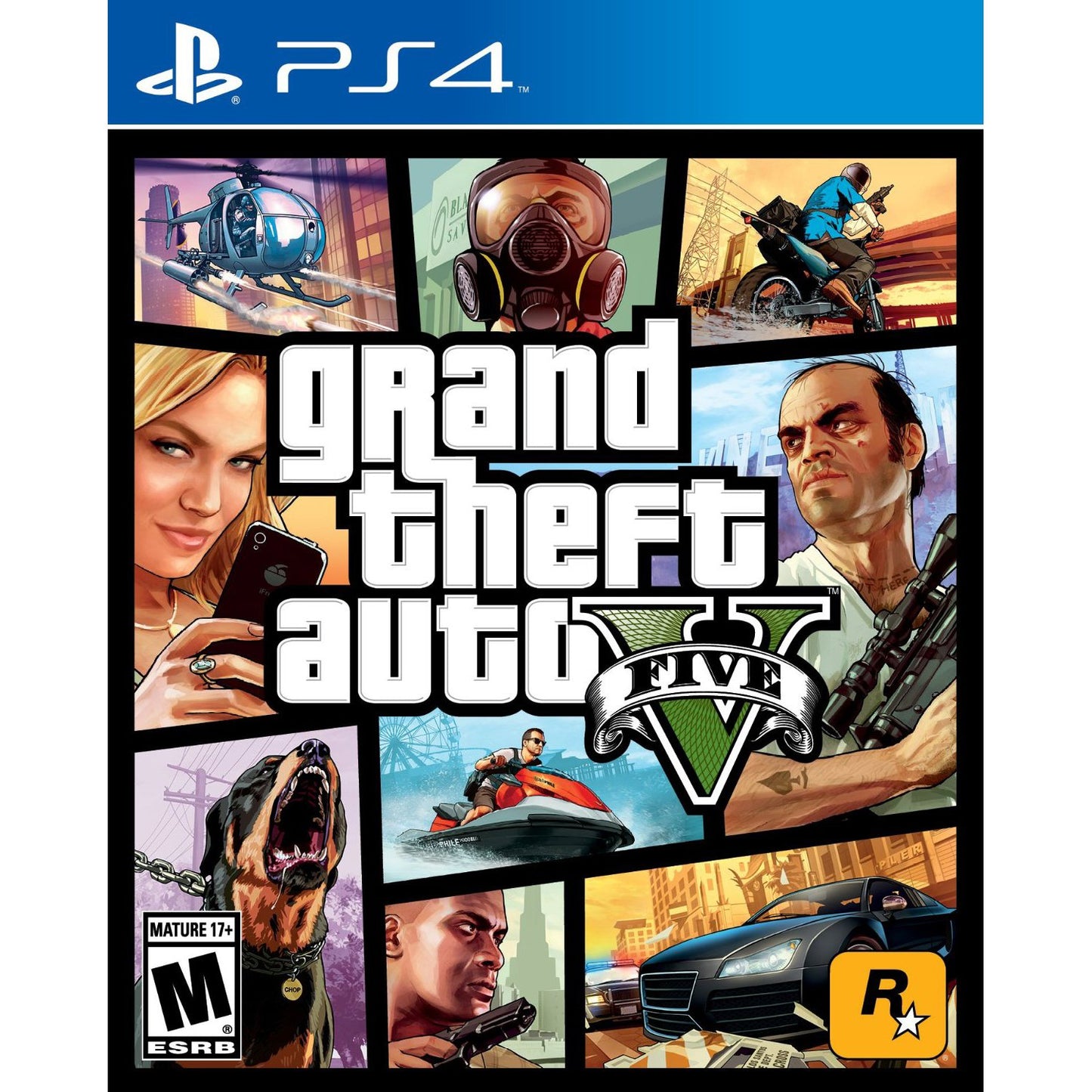 Grand Theft Auto GTA V PS4 (New)