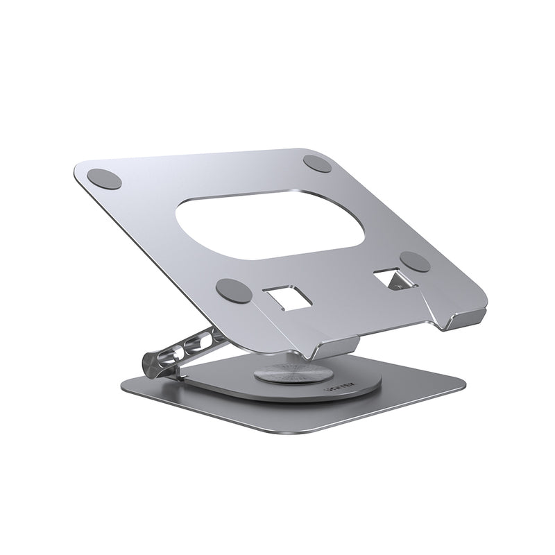 Adjustable Laptop Stand with 360° Rotating Base